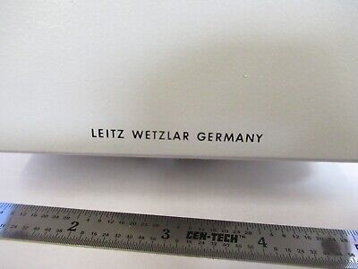 LEITZ GERMANY TRINOCULAR HEAD MICROSCOPE PART OPTICS AS PICTURED &85-B-36