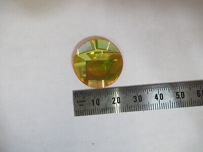 OPTICAL ZINC SELENIDE ZnSe INFRARED Bi CX LENS OPTICS AS PICTURED P6-A-162