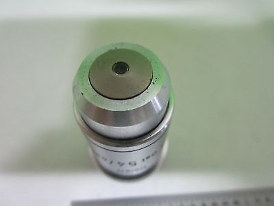 MICROSCOPE PART OBJECTIVE LEITZ GERMANY 54X OEL OPTICS AS IS BIN#N3-D-14