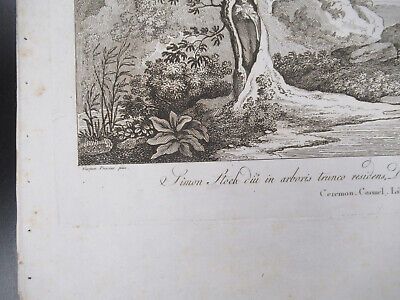 ANTIQUE ETCHING ITALIA ROME CIRCA 1810 GASPARD DUGHET PIETRO PARBONI AS PIC xi