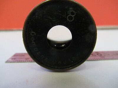 ANTIQUE BAUSCH LOMB RARE OKULAR EYEPIECE "8" MICROSCOPE AS PICTURED 8Z-A-173