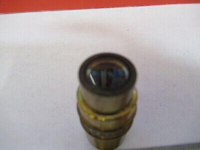 ANTIQUE BRASS SEIBERT GERMANY OBJECTIVE "O" MICROSCOPE PART AS PICTURED #F6-B-93