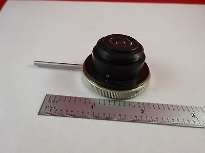 MICROSCOPE PART IRIS DIAPHRAGM   OPTICS #K9-B-25