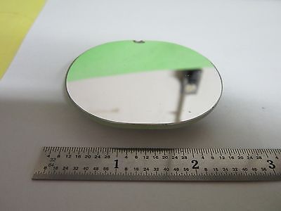 OPTICAL MIRROR [chipped, but usable] LASER OPTICS AS IS MIL SPEC  BIN#C7-B-33