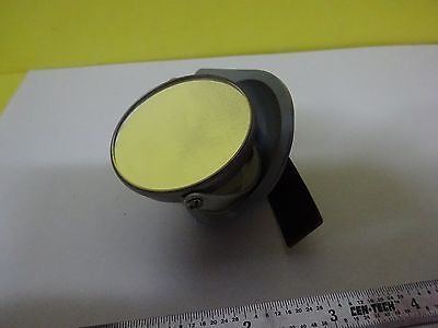 ANTIQUE MIRROR ILLUMINATOR VINTAGE MICROSCOPE PART OPTICS #W9-58