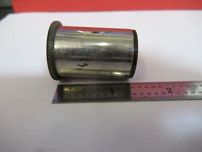 ANTIQUE ERNST LEITZ  "10" EYEPIECE MICROSCOPE PART OPTICS AS PICTURED #B1-A-52