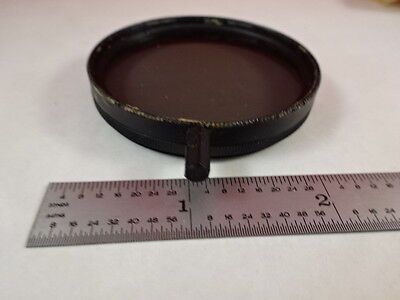 OPTICAL MOUNTED POLARIZER GLASS CANON 55 mm OPTICS AS IS BIN#P1-C-20