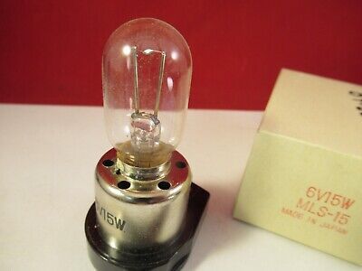 OLYMPUS LAMP BULB MLS-15 6V15W MICROSCOPE PART OPTICS AS PIC &9-A-86