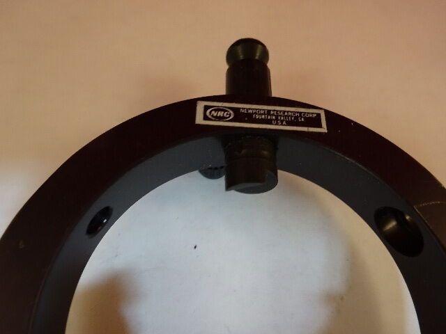 OPTICAL NEWPORT NRC LENS HOLDER FIXTURE OPTICS AS IS #31-C-91