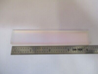 OPTICAL RECTANGULAR GLASS COATED DICHROIC MIRROR OPTICS AS PICTURED &3-FT-X21