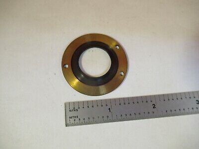 CARL ZEISS GERMANY BRASS MOUNTED LENS OPTICS MICROSCOPE PART AS PICTURED &13-48