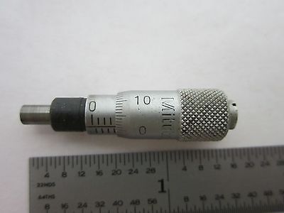 MITUTOYO JAPAN MICROMETER PART for  POSITIONING OPTICS ETC BIN#K3-23