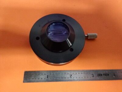 MOUNTED LENS CLAMP bent screw OPTICS MICROSCOPE PART &IL-75-14