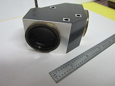 OPTICAL  MICROSCOPE LEITZ BRASS MOUNTED LENSES ASSEMBLY OPTICS AS IS BIN#J4-21