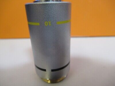 AMSCOPE PH 10X /160 OPTICS OBJECTIVE MICROSCOPE PART AS PICTURED &FT-1-A-52