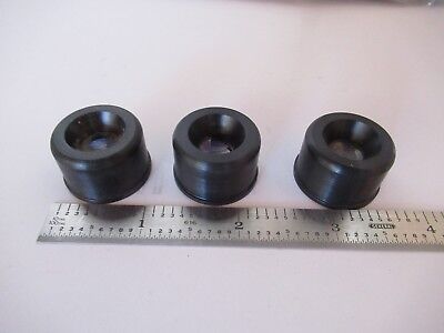 LOT 3 EA MOUNTED LENSES OPTICS AS PICTURED #60-A-07