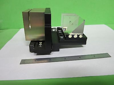 MICROSCOPE REICHERT POLYVAR [chip on edge] SLIDE PRISM MIRROR OPTICS BIN#14-T-03