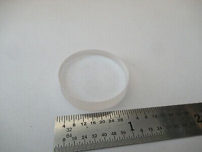 OPTICAL  FLAT COATED FUSED SILICA LENS LASER OPTICS AS PICTURED F2-A-250