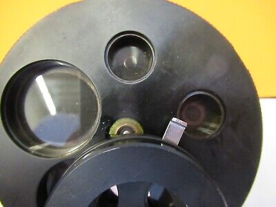 WILD HEERBRUGG SWISS PHASE CONDENSER MICROSCOPE PART OPTICS AS PICTURED &G1-A-47