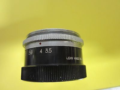 VINTAGE SCIENTIFIC LENS CAMERA DIA ANASTIGMAT 41992 OPTICS BIN#A5-N-91