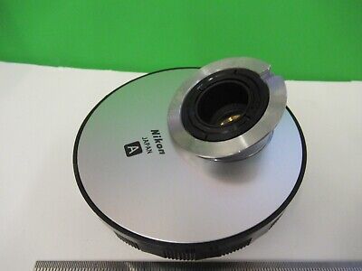 NIKON NOSEPIECE TURRET MICROSCOPE PART OPTICS AS PICTURED &15-A-29