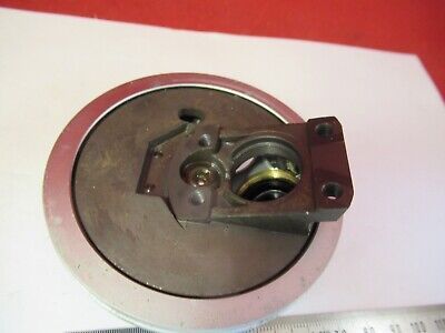 LEITZ WETZLAR GERMANY SM-LUX NOSEPIECE MICROSCOPE PART AS PICTURED &95-B-31