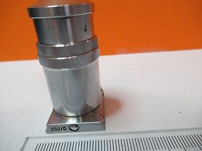 REICHERT AUSTRIA OBJECTIVE KGM 400X 4 MICROSCOPE PART OPTICS AS PICTURED 3K-A-53