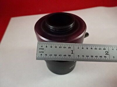 B&S  A PORT CAMERA ADAPTER MICROSCOPE OPTICS AS IS BIN#W4-G-15