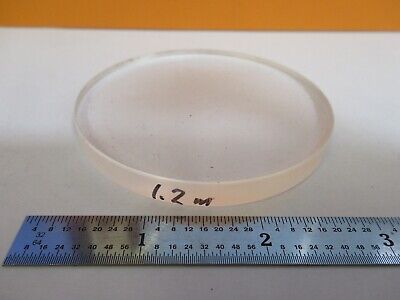 OPTICAL NEAR UV LENS OPTICS COATING DAMAGED AS PICTURED &A3-B-68