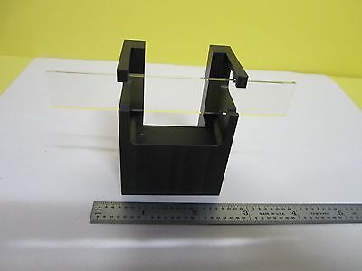 OPTICAL GLASS BAR LASER OPTICS from DNA SCANNER SEQUENCER AS IS U1-34