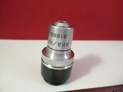 AKASHI OBJECTIVE JAPAN 10X OPTICS MITUTOYO MICROSCOPE PART AS PICTURED #12-A-62