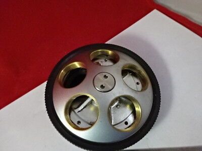 NOSEPIECE NIKON JAPAN MICROSCOPE PART AS PICTURED #5-A-42