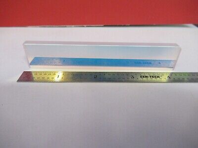 OPTICAL RECTANGULAR GLASS COATED DICHROIC MIRROR OPTICS AS PICTURED &3-FT-X21