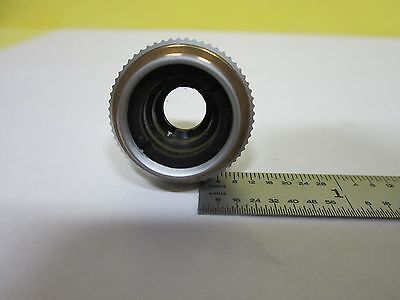 MICROSCOPE PART OBJECTIVE LEITZ GERMANY IRIS OPTICS AS IS BIN#U1-08