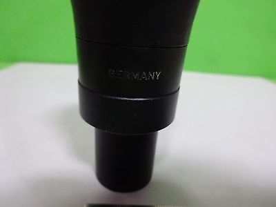 MICROSCOPE PART EYEPIECE OCULAR LEITZ GERMANY 10X  OPTICS AS IS BIN#72-93