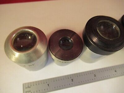 FOR PARTS LOT EYEPIECES OCULAR LENSES OPTICS MICROSCOPE PART AS PICTURED #13-31