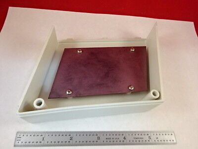 MICROSCOPE PART LEICA GERMANY DMRXA PLASTIC COVER AS IS B#G2-B-05