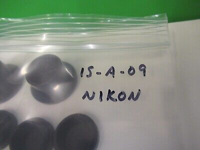 LOT PLUGS PLASTIC NIKON CAPS OBJECTIVE MICROSCOPE PART AS PICTURED &15-A-09