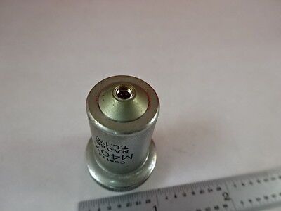 FOR PARTS MICROSCOPE PART UNITRON OBJECTIVE M40 cracked OPTICS AS IS BIN#S4-A-14