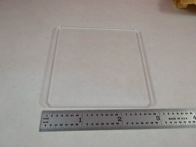 OPTICAL BK7 GLASS CHAMFERED SPECIMEN HOLDER OPTICS #P1-C-21