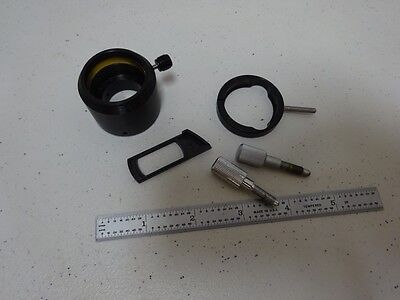 FOR PARTS MICROSCOPE PIECES FILTER DIC HOLDER ETC for OPTICS AS IS BN#M8-C-16