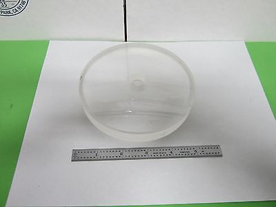 LARGE OPTICAL CONVEX CONCAVE LENS [holed] RANGEFINDER LASER OPTICS BIN#L1-09