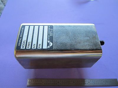 VECTRON QUARTZ CRYSTAL OSCILLATOR 5 MHz FREQUENCY CALIBRATOR STANDARD