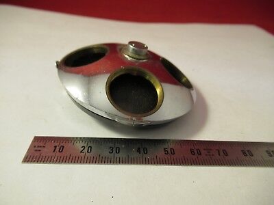 UNKNOWN MAKER JAPAN NOSEPIECE MICROSCOPE PART AS PICTURED #66-A-67