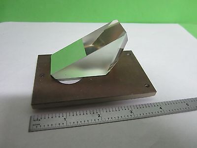 MICROSCOPE PART MOUNTED PRISM OPTICS AS PICTURED BIN#P5-A-85BB