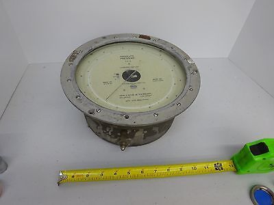 WALLACE & TIERNAN ABSOLUTE PRESSURE GAGE DIAL HYDROGEN SERVICE AS IS BIN#TC-3