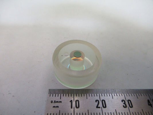 OPTICAL ZERODUR MACHINED GLASS RARE MINI ASSEMBLY OPTICS AS PICTURED &H3-B-45