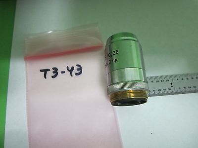 MICROSCOPE PART OBJECTIVE REICHERT AUSTRIA EPI 16X OPTICS AS IS BIN#T3-43