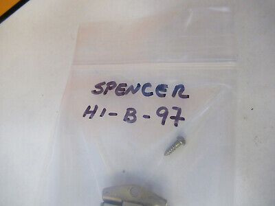 SPENCER AO LOCK WITHOUT KEY for CABINET MICROSCOPE PART AS PICTURED &H1-B-97