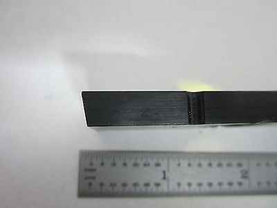 MICROSCOPE PART YELLOW FILTER SLIDE OPTICS AS IS BIN#M8-27